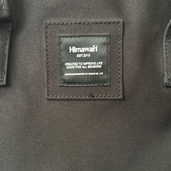 Himawari black backpack with connector port - good condition - laptop bag - Picture 2 of 10